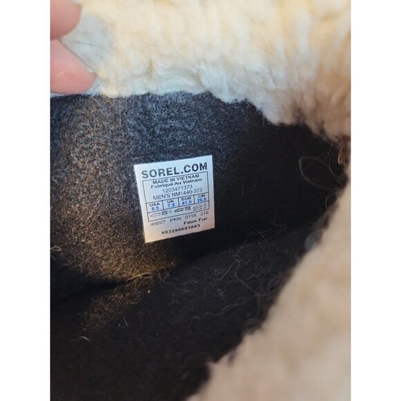 Sorel Caribou Waterproof Snow Boots Lace Up Lined  size 8.5  Mens - Picture 8 of 9